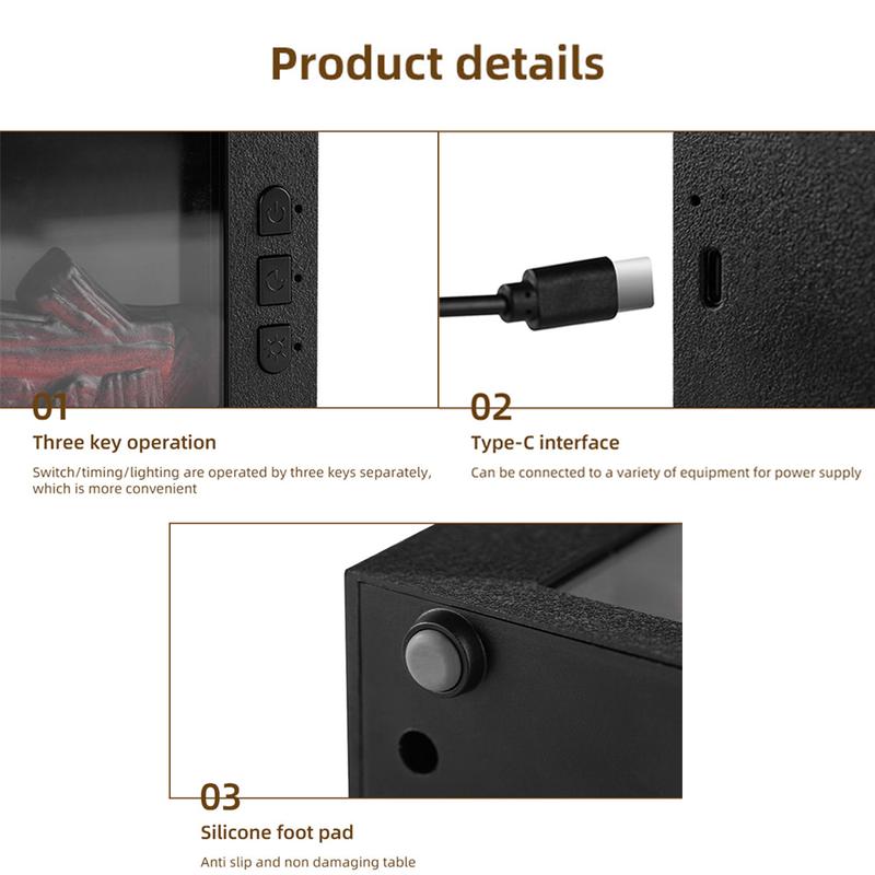 Fireplace Flame Diffuser