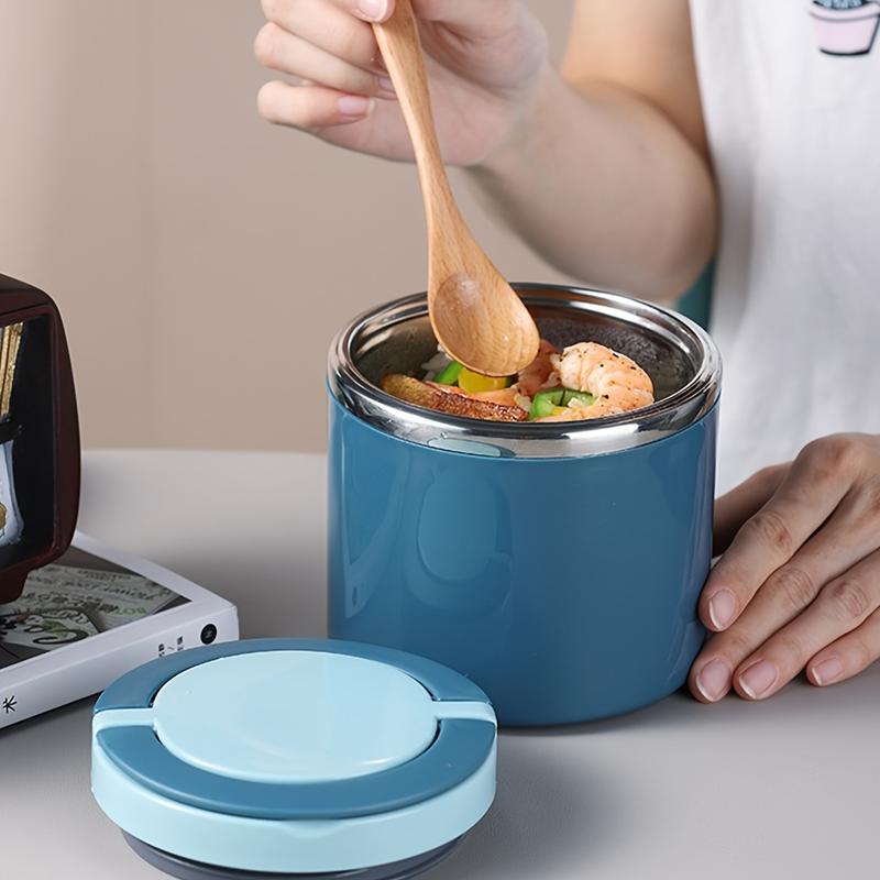 Insulated Stainless Steel Lunch Jar with Handle