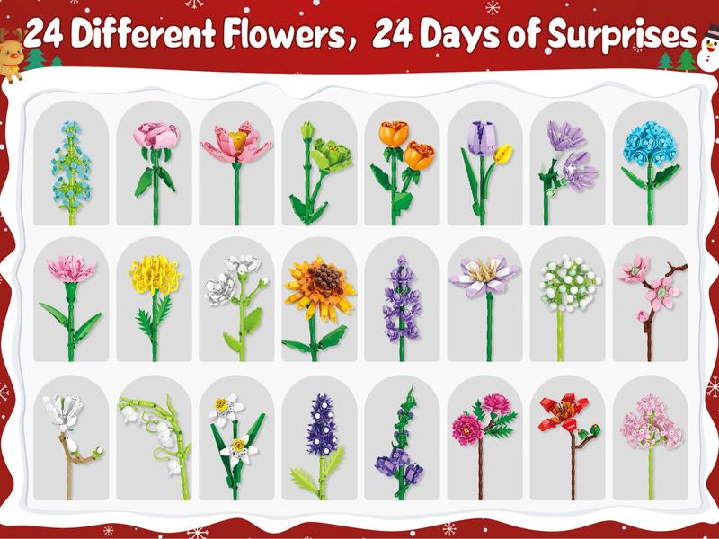 Flower Bouquet Advent Calendar
