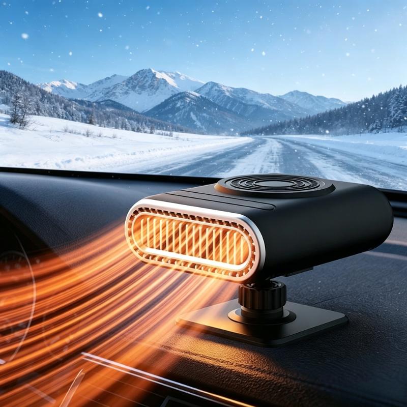 Portable 12V Car Heater and Defogger
