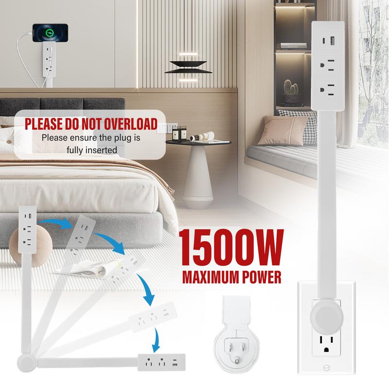 Rotating Outlet Extender