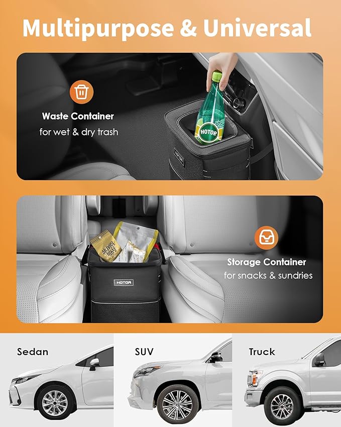 Car Reusable Trash Can
