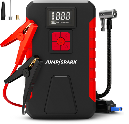 JumpSpark™ 4 in 1 Jump Starter and Air Pump