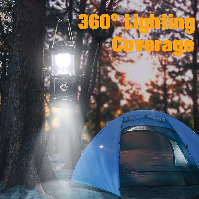 Collapsible Solar Lanterns (4-Pack)