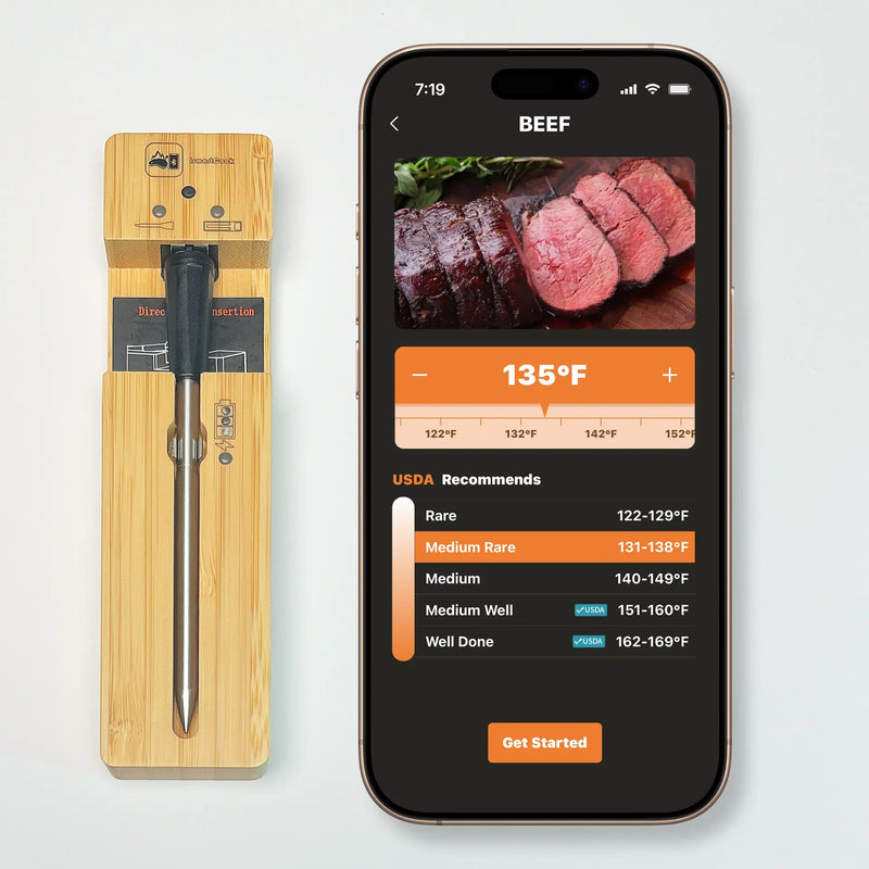 Wireless Smart Meat Thermometer