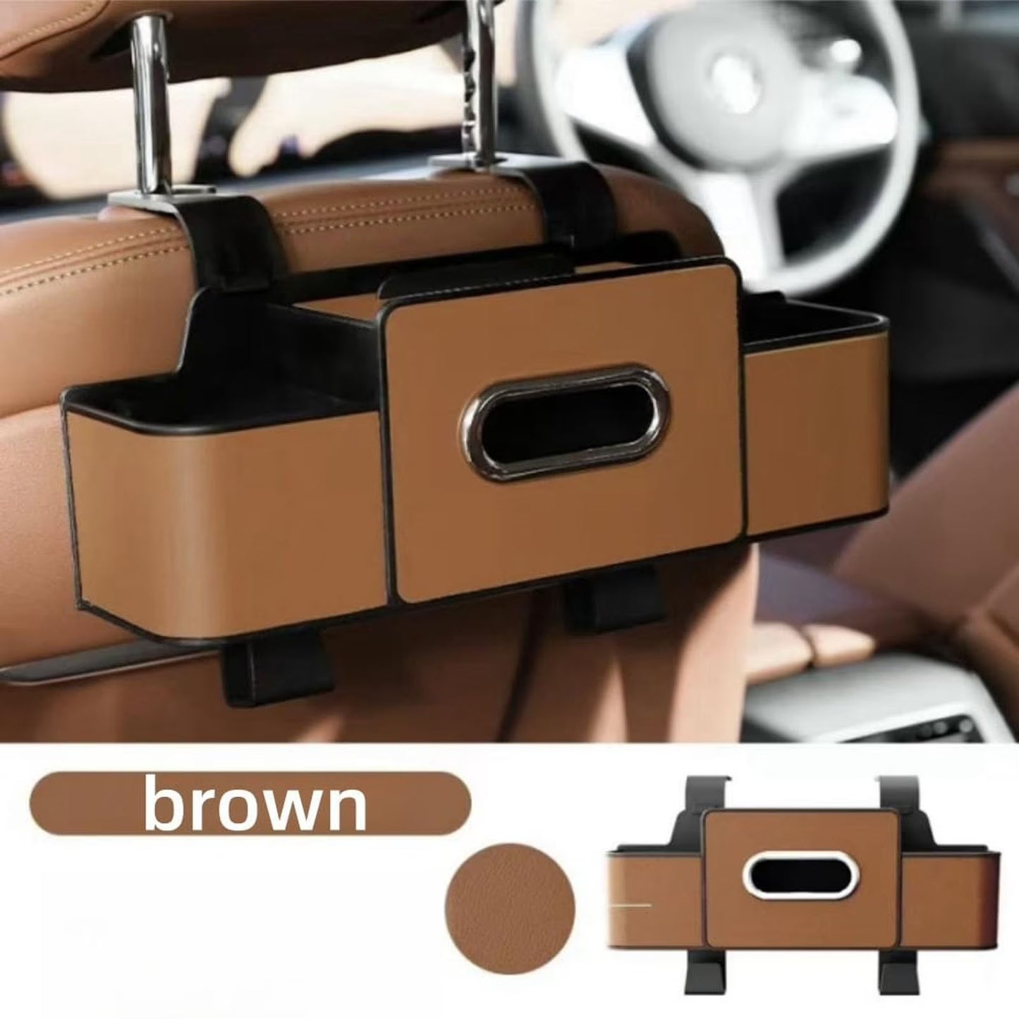 4-in-1 Premium Car Seat Organizer