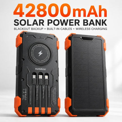 Rugged Solar Power Bank