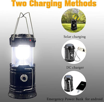 Collapsible Solar Lanterns (4-Pack)