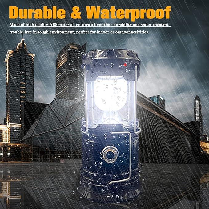 Collapsible Solar Lanterns (4-Pack)