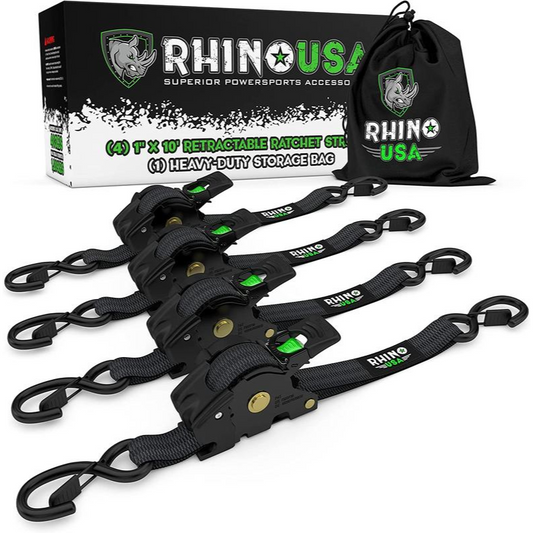 Retractable Ratchet Straps
