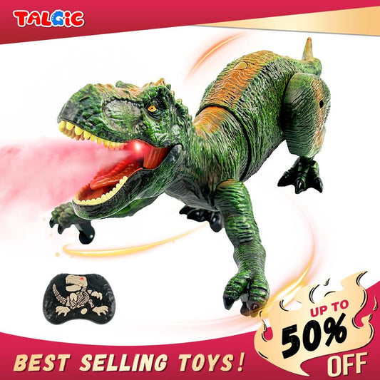 Mist-Spraying RC Dinosaur