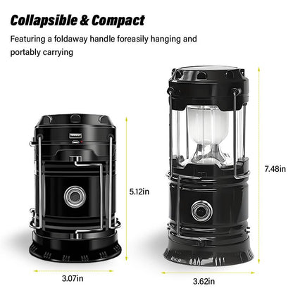 Collapsible Solar Lanterns (4-Pack)
