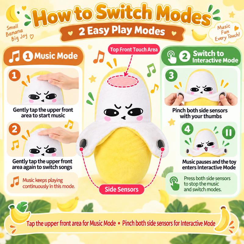 Touch & Sing Fruit Plush
