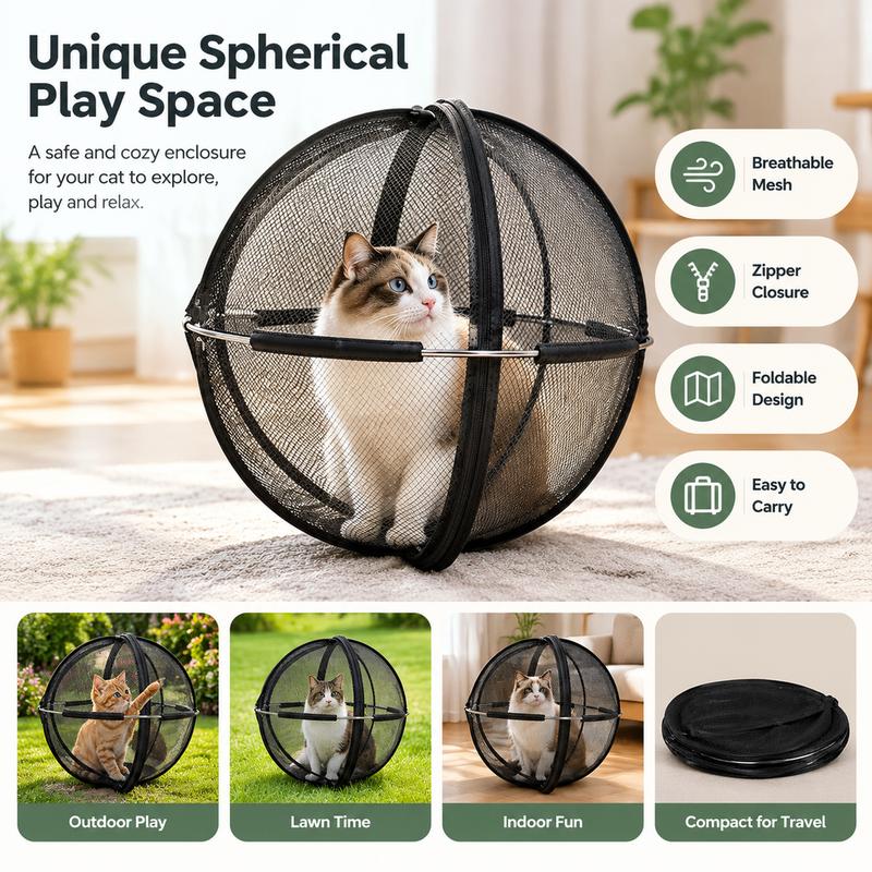 Pop-Up Outdoor Cat Ball