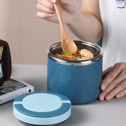 Insulated Stainless Steel Lunch Jar with Handle