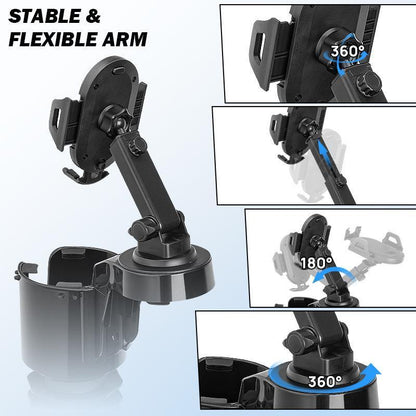 2-in-1 Cup Holder Phone Mount