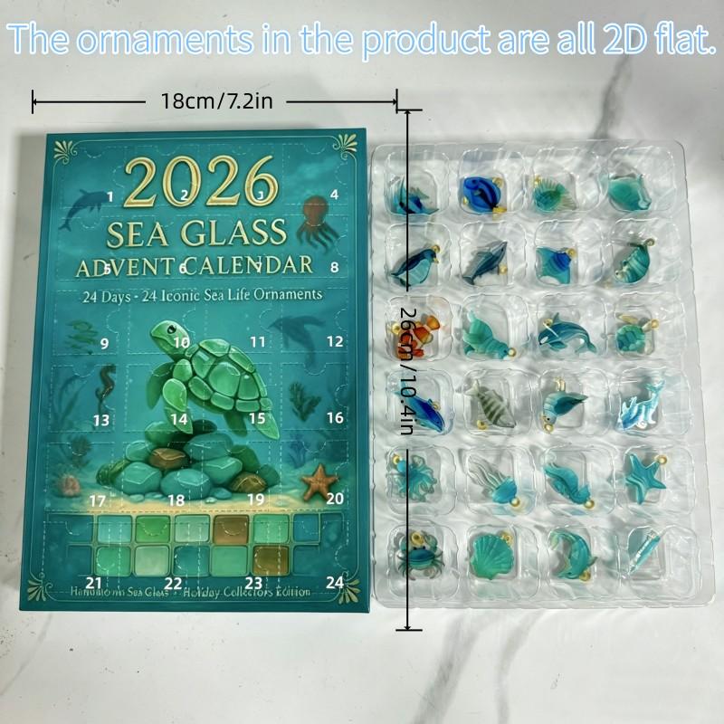 Sea Glass Ocean Advent Calendar