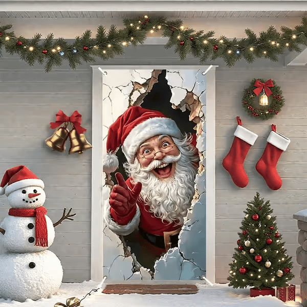 Santa Claus Face View