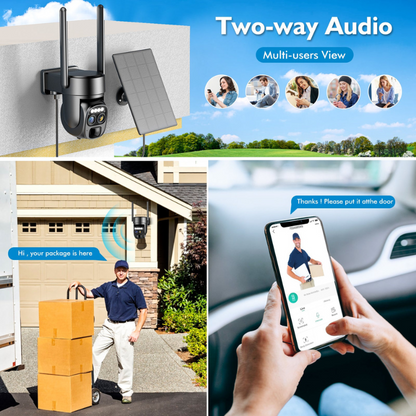 Solar Security Wireless Outdoor Camera