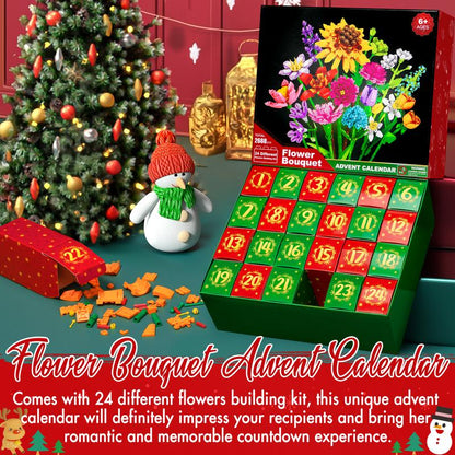 Flower Bouquet Advent Calendar