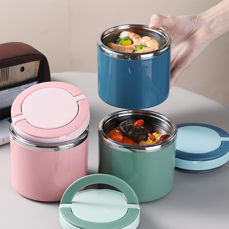 Insulated Stainless Steel Lunch Jar with Handle
