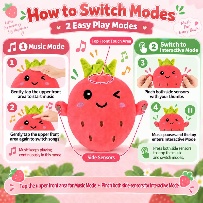 Touch & Sing Fruit Plush