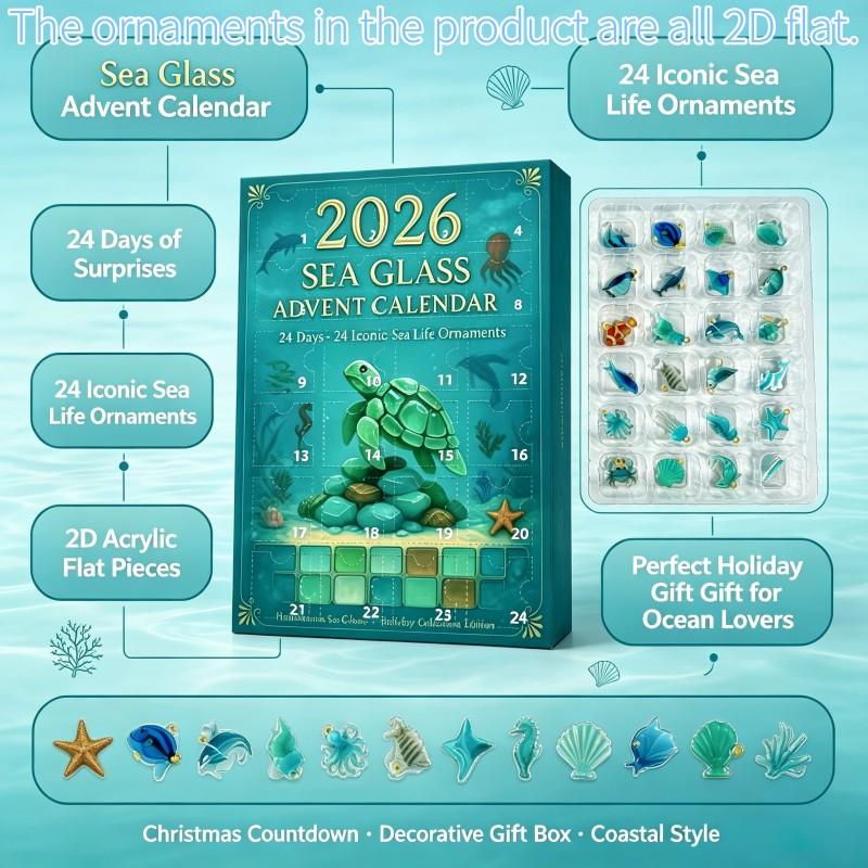 Sea Glass Ocean Advent Calendar