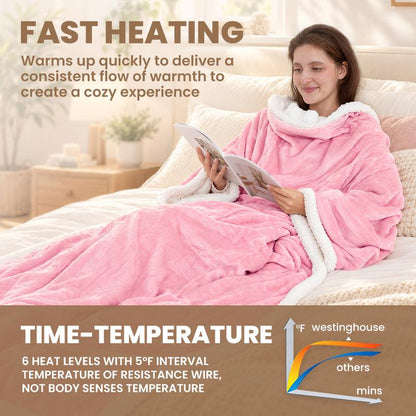 Wearable Heated Blanket