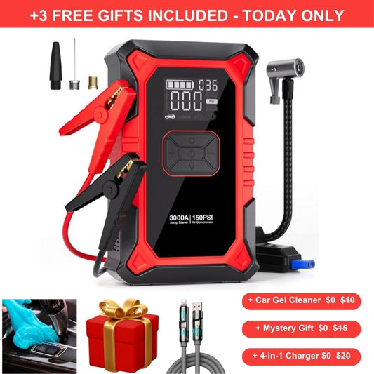 Zeebrify™ Portable Car Jump Starter
