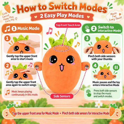 Touch & Sing Fruit Plush