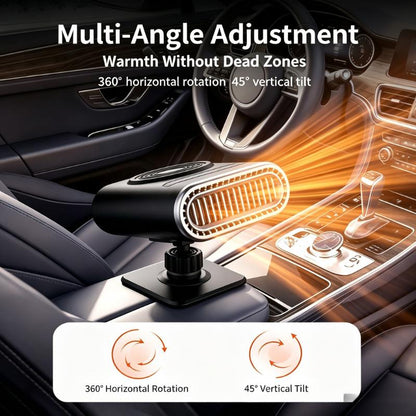 Portable 12V Car Heater and Defogger