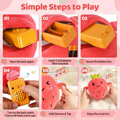 Touch & Sing Fruit Plush